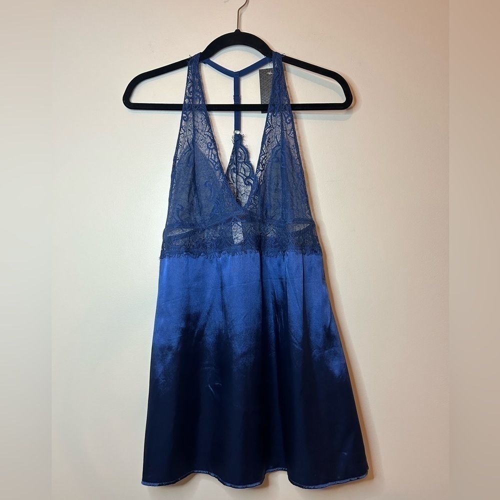 BeWicked V-Neck Slip Chemise With Racerback - Picture 7 of 9
